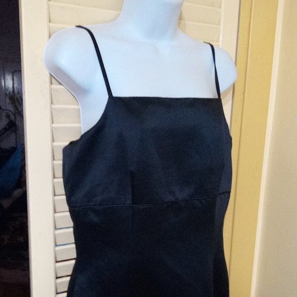 VINTAGE Randi May Maxi Satin Dress Size 8 - Picture 3 of 3